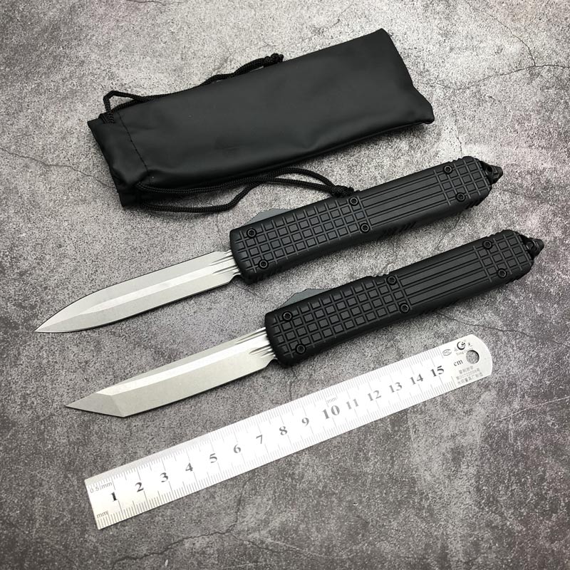 

MT automatic knife MT UT Navy D2 Blade 6061 Aviation Aluminum Survival EDC Tool Camping Outdoor Hunting military tactical pocket auto OTF knives