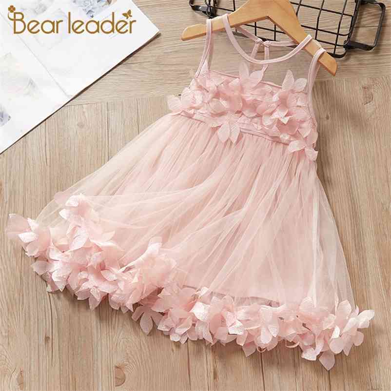 

Girls Princess Dress Summer Kid Fancy Party Dresses Sweet Floral Elegant Costume Children Clothing Vestidos 2 6Y 210429, Ay474pink