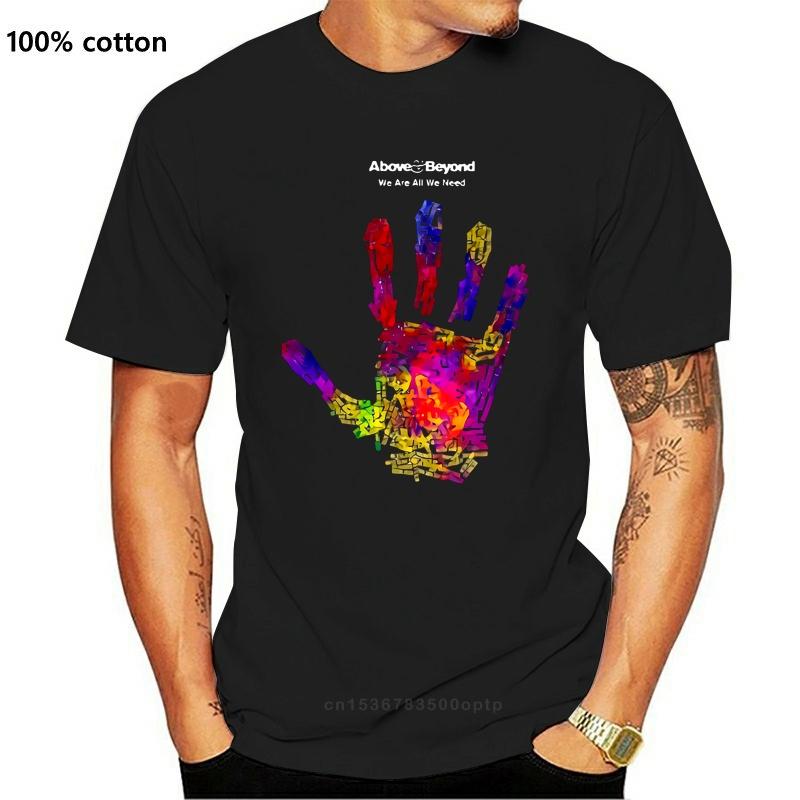 

Men' T-Shirts Above And Beyond We Are All Need MenTech Funny Short Sleeve T-Shirt, Pinkmenx575499