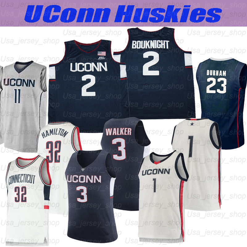 

UConn College Basketball 1 Christian Vital 12 Tyler Polley 15 Walker 10 Brendan Adams 34 Allen Jerseys, White iv