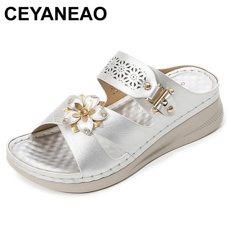 

CEYANEAO 2021Fashion Women's Slippers Be At Home Platform Sandals House Slippers For Women Flat Female Vulcanize Designer Shoes, Black