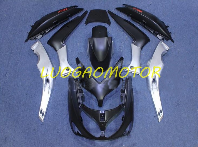 

Injection Complete Fairings Kit For Yamaha TMAX 500 T-MAX-500 Fairing kits 2000-2001 2002 2003 2004 2005 00 01 02 03 04 05 Bodywork ABS Motorcycle Nice Silver Black