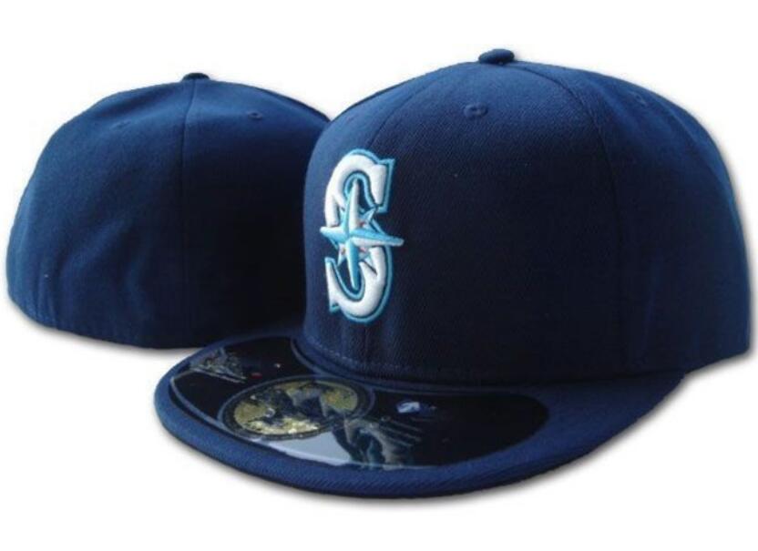 

2021 Men's Seattle City Team Baseball Full Closed Caps Black Color Orange SF letter gorras bones Men Women Casual Outdoor Sport Flat Fi, Blue;gray