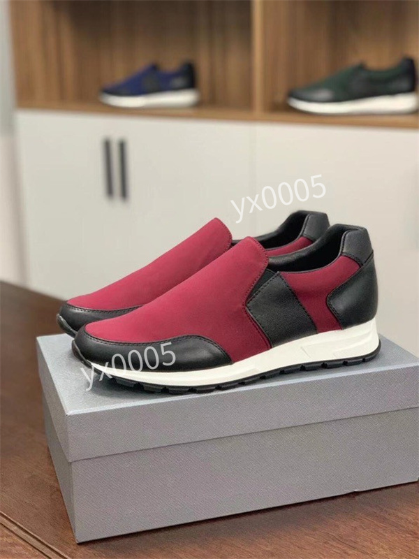 

Classics Top Quality women shoes Sneakers real leather Handmade Multicolor Gradient Technical sneaker famous shoe Trainers size38-46, 19