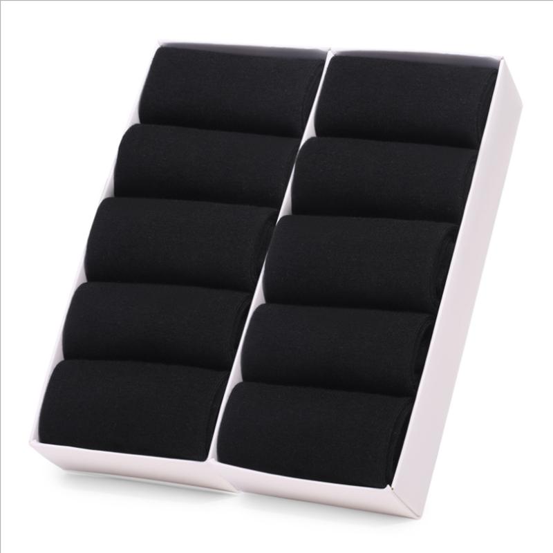

Men's Socks 2021Men's Cotton Style Black Business Men Soft Breathable Summer Winter For Male Plus Size (6.5-14)