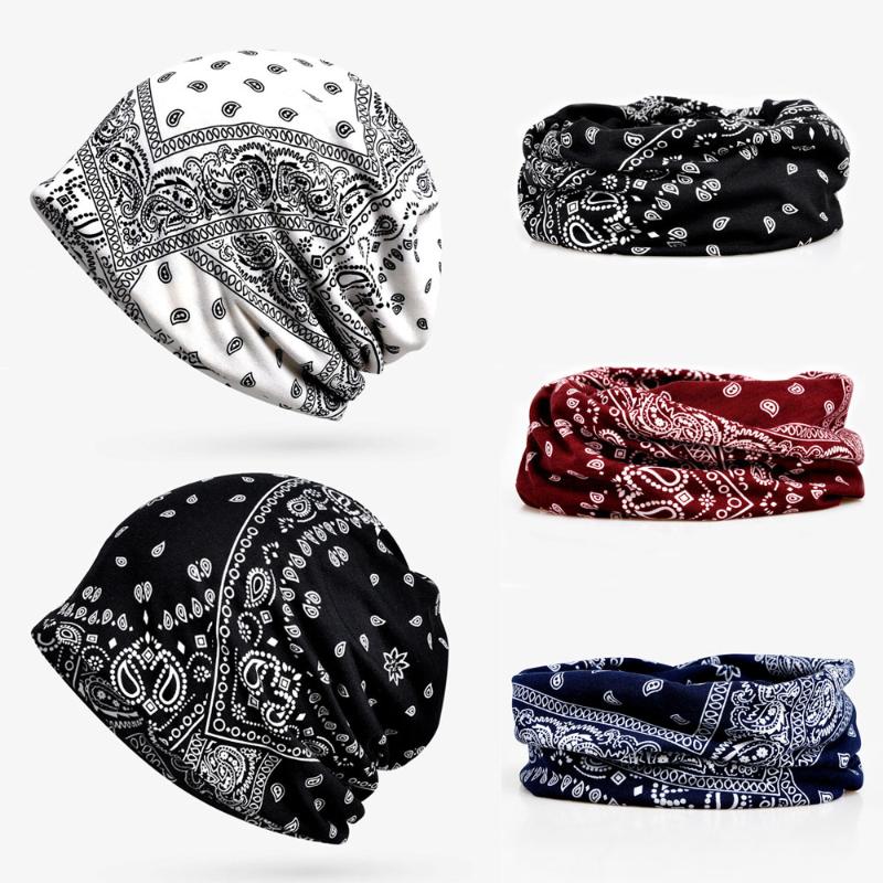 

Beanies Breathable Chemo Caps Womens Man Baggy Slouchy Beanie Hat Headwear Scarf Snood Hats Cancer Two Layers Spring Summer