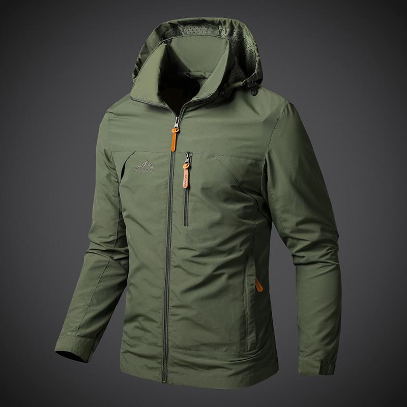 

Men's Jackets Spring Summer Jacket Men Thin Anti-UV Casual Waterproof Windbreaker Oversized Male Bomber Jaqueta Masculina, Black