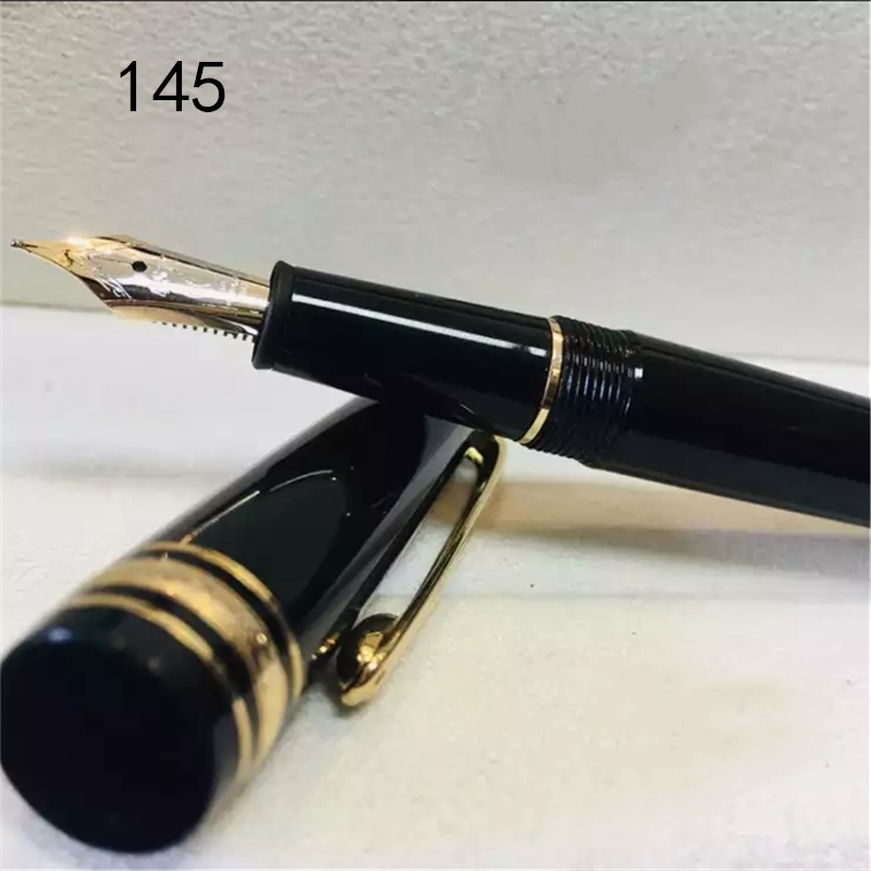 

High Quality gold clip/silver clip 145 Roller Ball Pen Stationery Flower Writing Pens office supply gift, Blue;orange