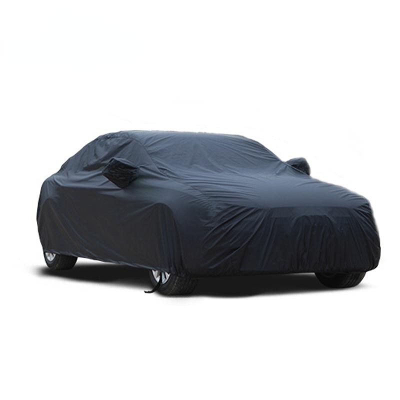 

Car Covers Universal Cover Single Layer Waterproof Sweatshirt Shading Earless Sunscreen