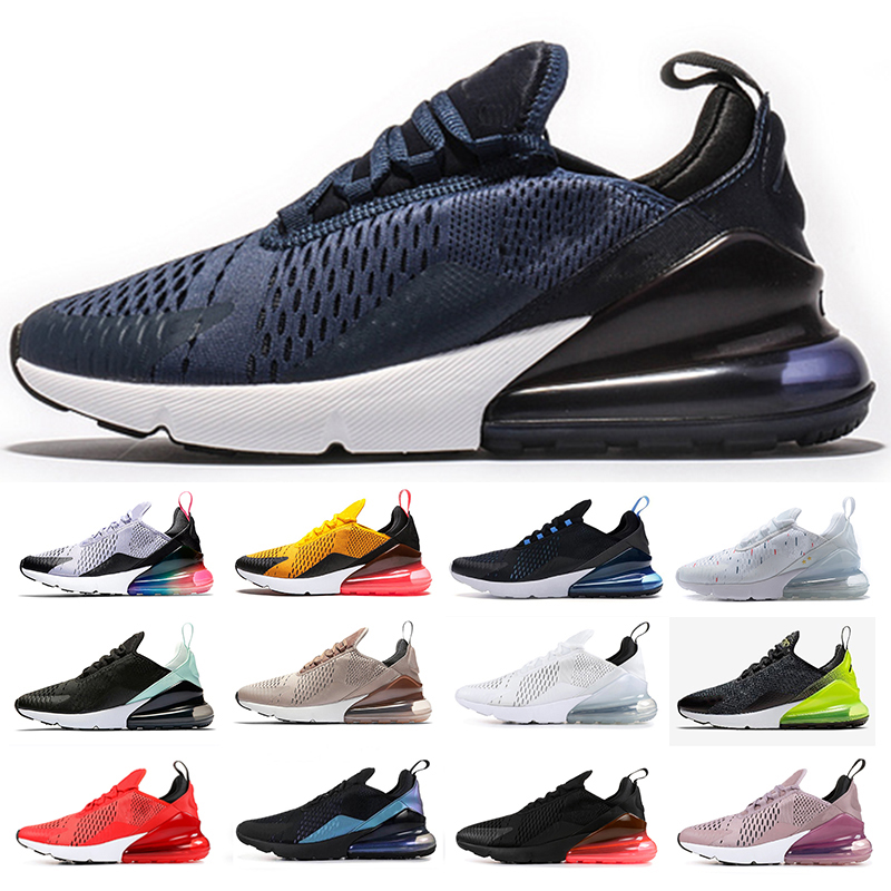 2021 Designer Sports Chaussures De Course Triple Noir TOUS Blancs Femmes Hommes Top Qualité Été Dégradé Bleu Punch 27s Baskets Baskets TAILLE 36-
