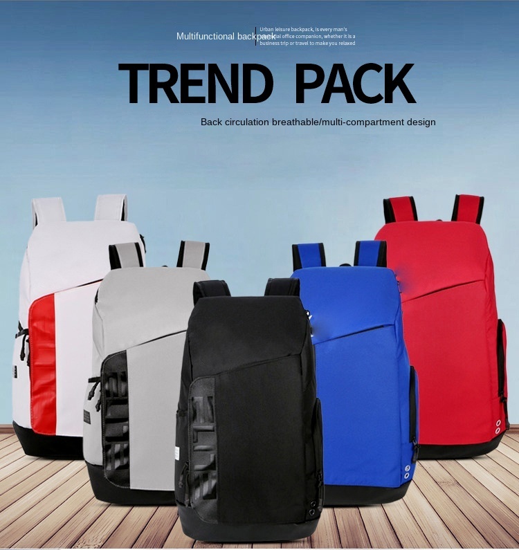 

fashion men women backpack leisure outing travel student bag computer multi-function large-capacity design