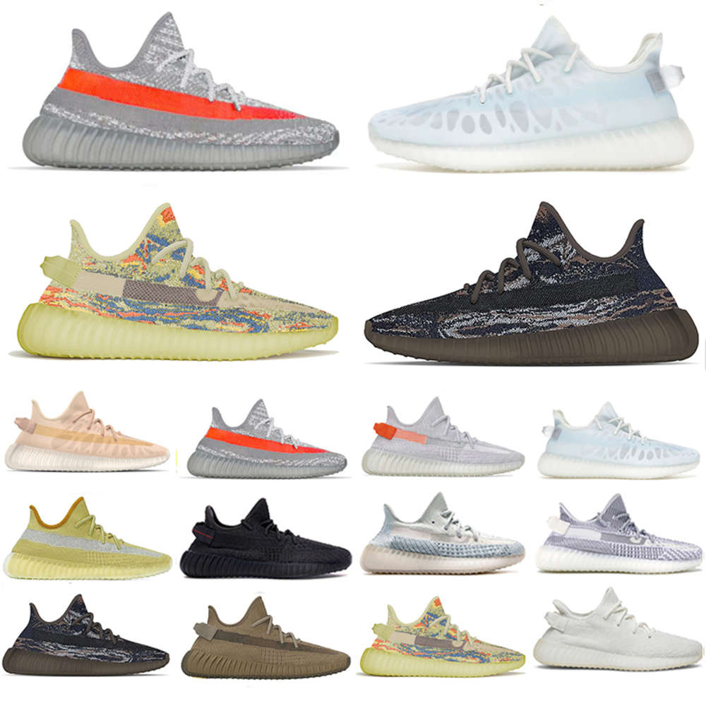 

Topsportmarket Running Shoes Beluga Reflective MX Oat Rock Ash Pearl Blue Men Women Designer Sneaker Mono Cinder Mist ICE White Black Carbon, Yeezreel reflective