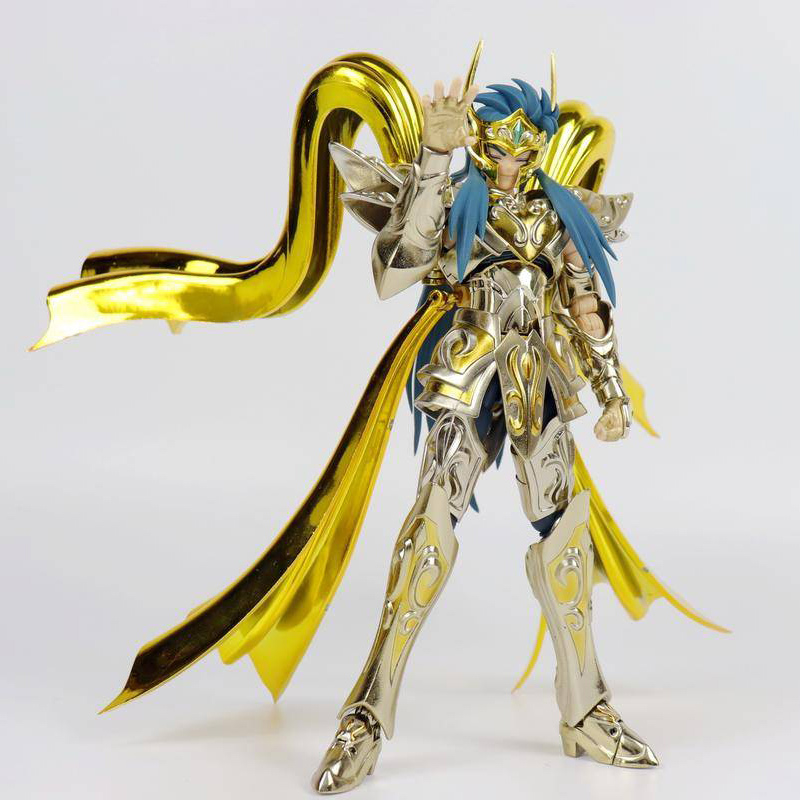 

New Arrival Great Toys Saint Seiya EX Aquarius Camus God Cloth SOG Metal Armor GT model EX Myth Cloth Action Figure Gifts