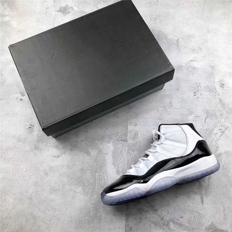 

2021 Released Authentic 11 Concord 45 Space Jam Bred Jubilee 25th Anniversary Win Like 96 Gym Red Men Athletic Shoes Sports Sneakers with Box