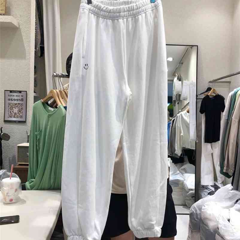 

Korean Style Winter Women's Warm Thicken Elastic Waist Casual Pants Trousers A4442 210519, Gray