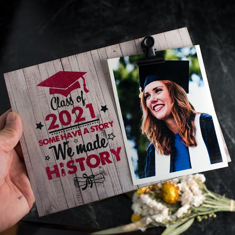 

Graduation Gift Accomplishment Picture Frame Milestone School Class Grad Daughter Son Frames