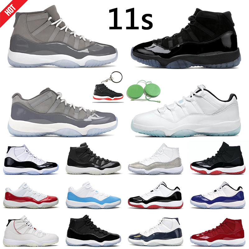 

11s Cool Grey men women basketball shoes Gamma Blue Space Jam Platinum Tint Jumpman 11 Low Legend Blue mens trainer, # 20