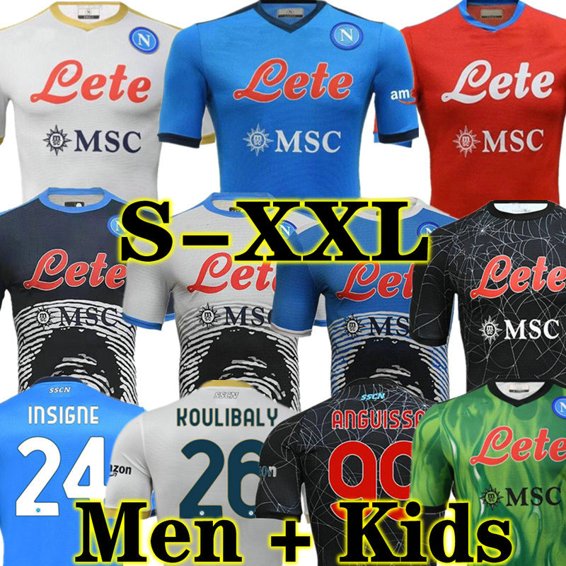 

Maradona 21 22 Napoli soccer jersey Naples football shirt 2021 2022 KOULIBALY camiseta de fútbol INSIGNE maillot foot MERTENS camisa, 20 21 marcelo ×