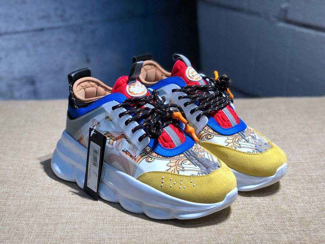 

2021 classic men's and women's Coach platform sneakers pink white triple black Vers 2.0 floral outdoor casual shoes