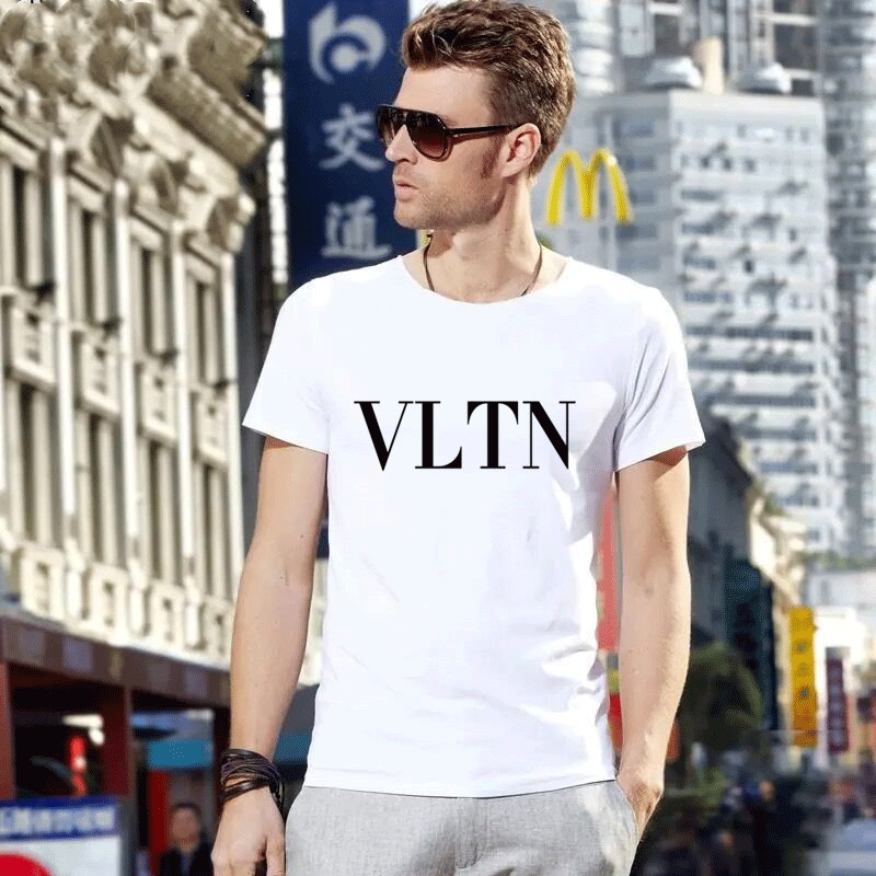 

Designer T Shirts Men Women Letter Printed Tshirts Fashion Summer Short Sleeve Tees Tops 9 Styles Breathable T-shirts