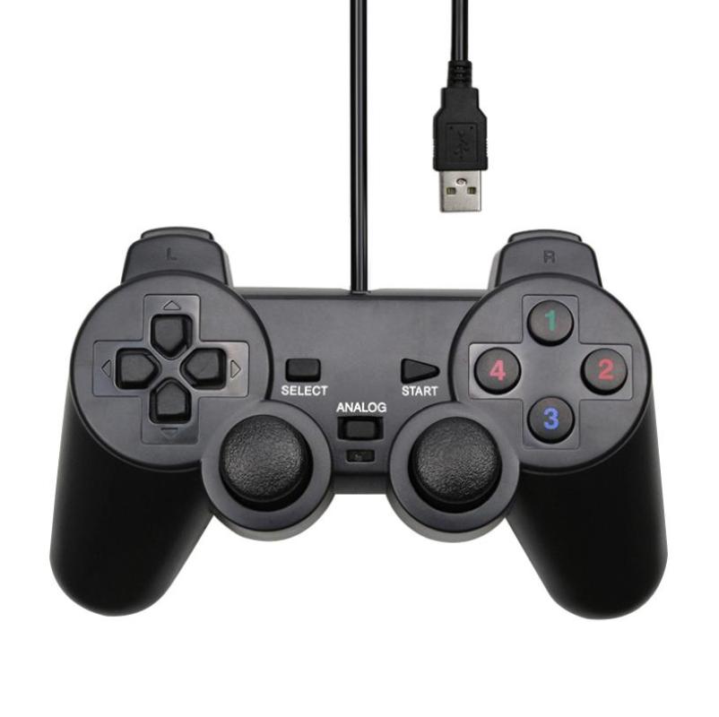 

Game Controllers & Joysticks USB Wired Controller For PC Win 7 8 10 Gamepad