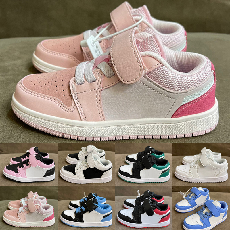 

Top Quality 2022 Jumpman 1 Low High Baby Kids Basketball Shoes Travis Scotti Mid Phantom Chicago Boy Girls Children Toddler Sport Trainer Sneaker Size 22-37, As picture 1