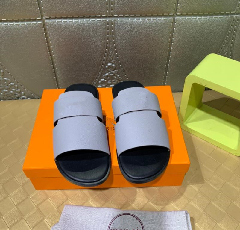 

Brand Women sandals quality Designer lady slippers summer outdoor fashion Plastic chain hslipper luxury Genuine Leather Casual Flat beach shoes, 05