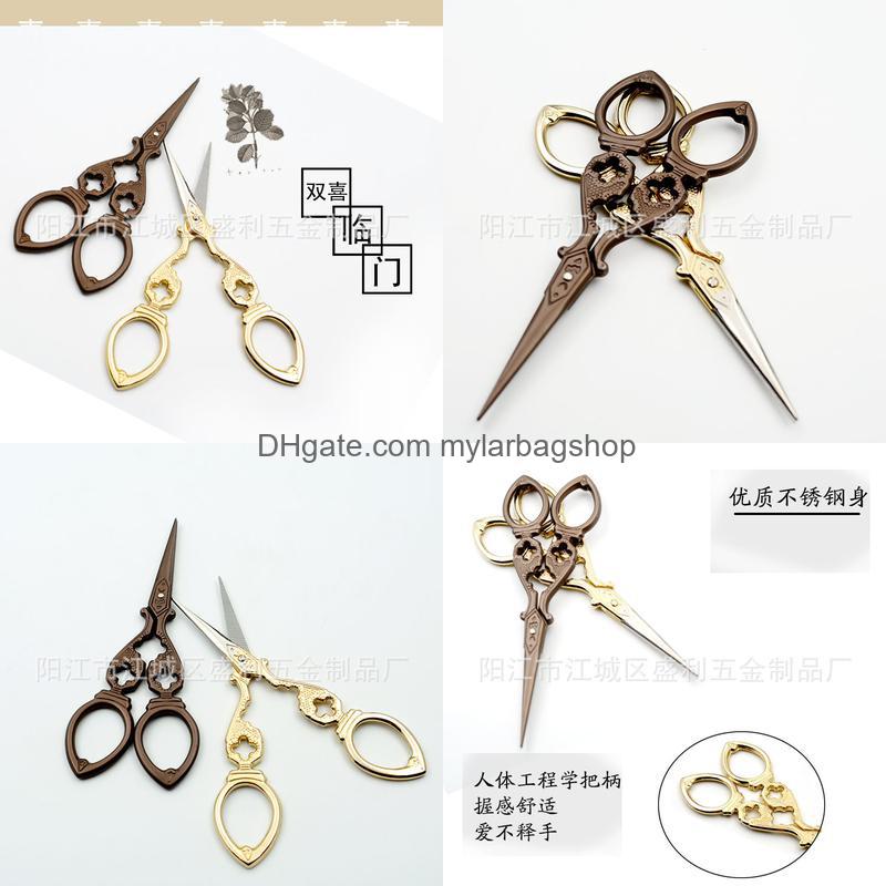 

Scissors Mylarbagshop Retro Beauty Cut Wrought Iron Craft Creative jllTah