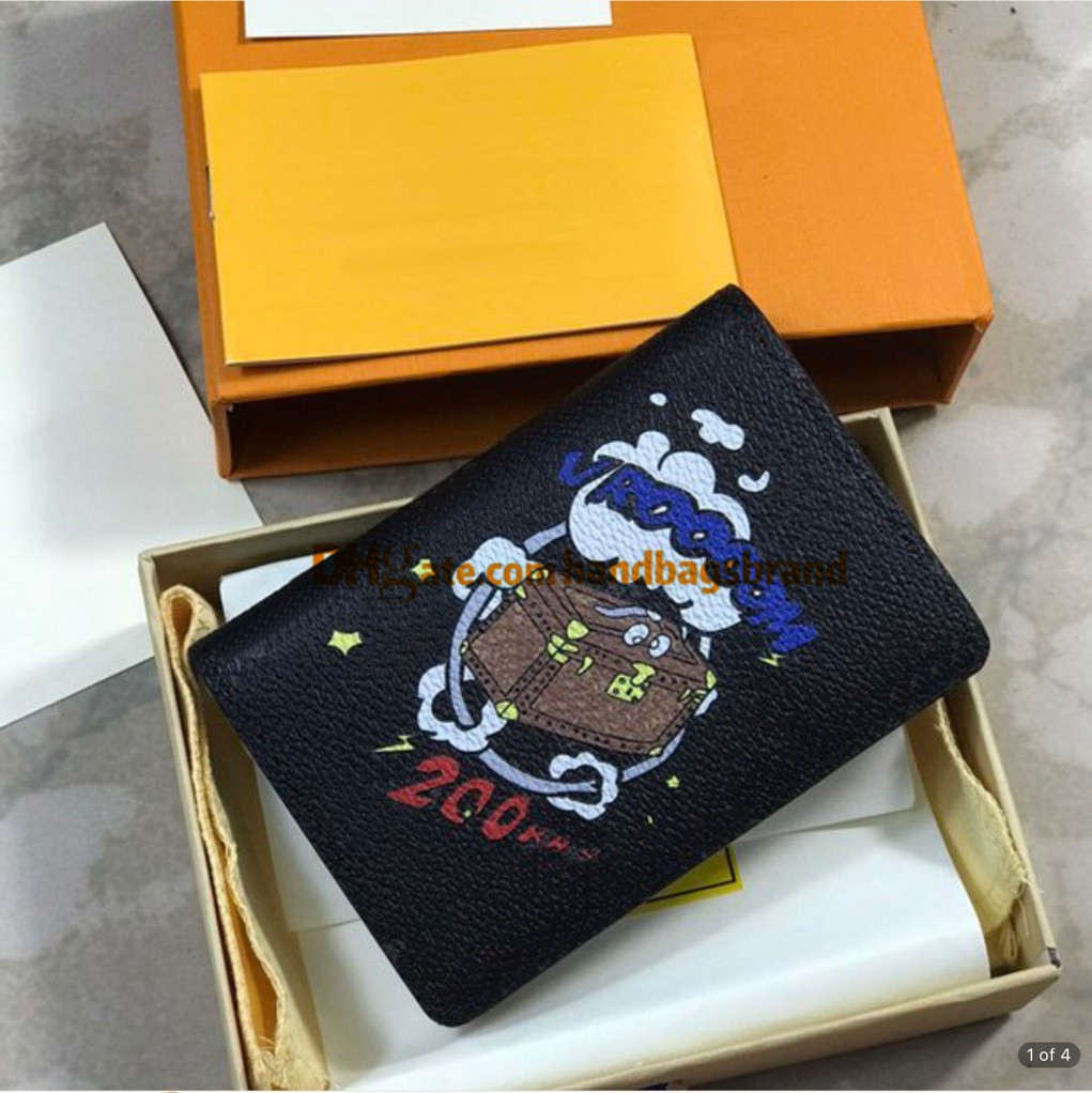 

M80911 men wallets luxury designer crad holder leather brand men short wallets fashion gift bags Fashion pocket wallet with box free deliver