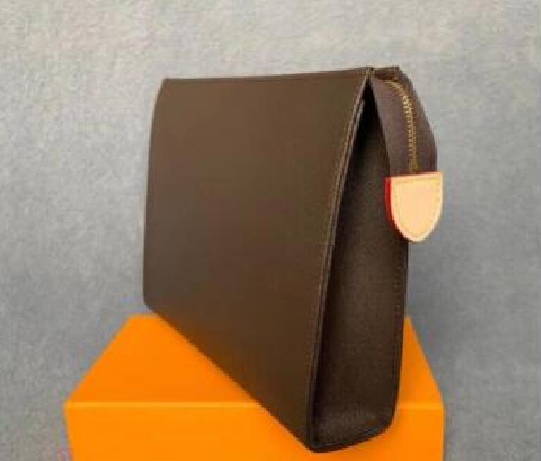 

TOILETRY POUCH Bags Womens Cosmetic Daily Pouch Beauty Voyage Case Nice Travel Makeup Bag Pochette Cle Accessoires Clutch, Brown