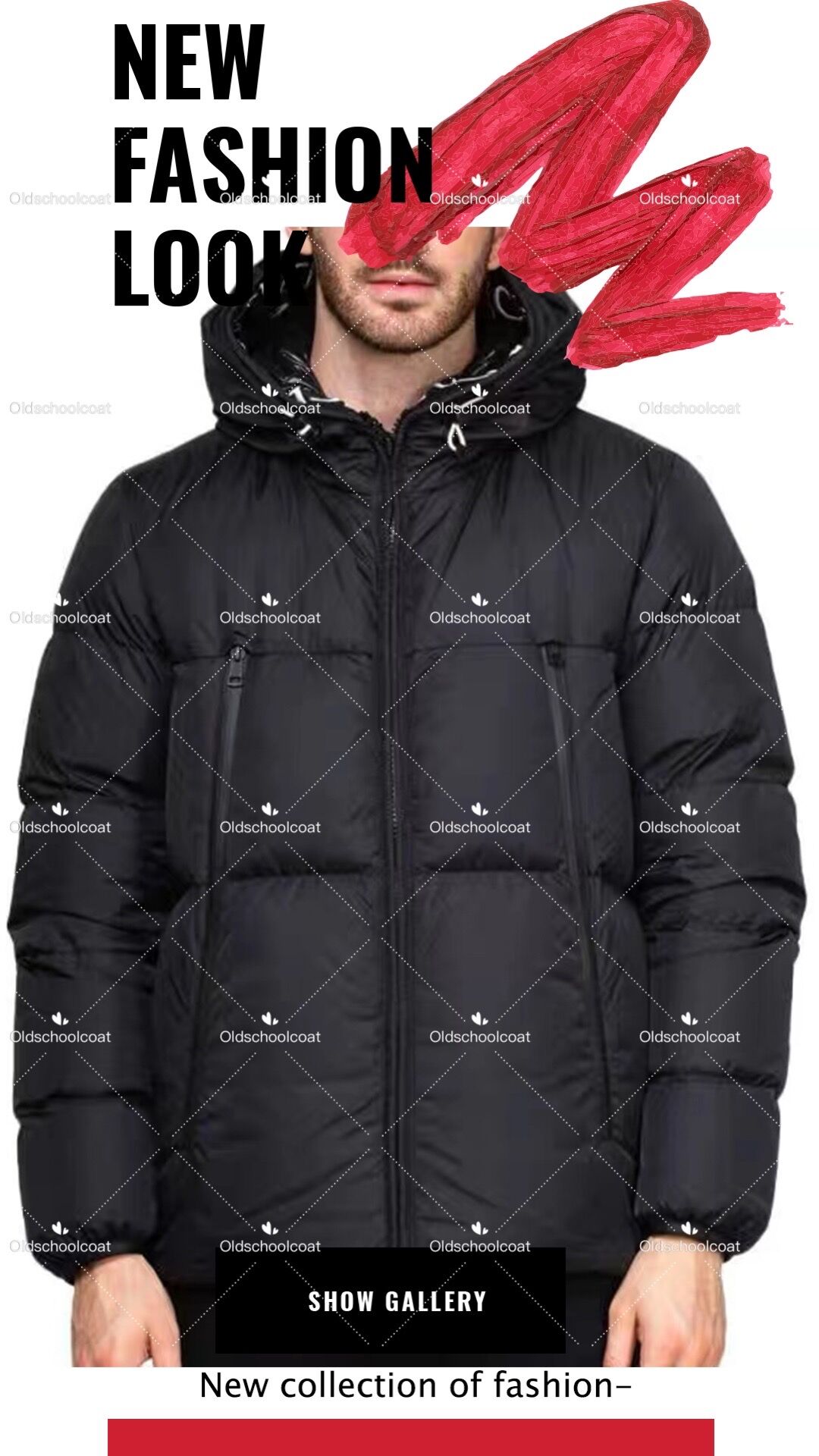 

High Quality Warm Winter White Duck Down Coat Parker Men Couture Hood Casual Fashion Windproof Comfy, Photo color