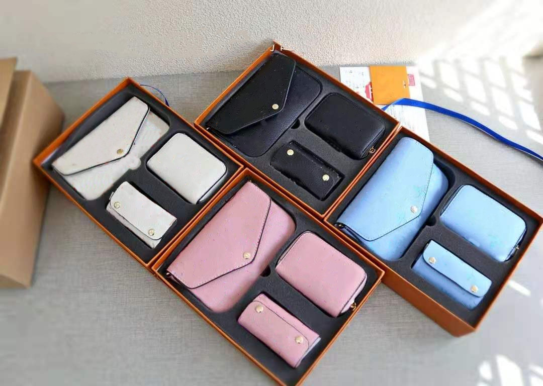 

Bag Pcs Set Favorite Multi Pochette Accessories Women Crossbody Purse Messenger Bags Handbag Handbags Flowers Shoulder Lady, Customize