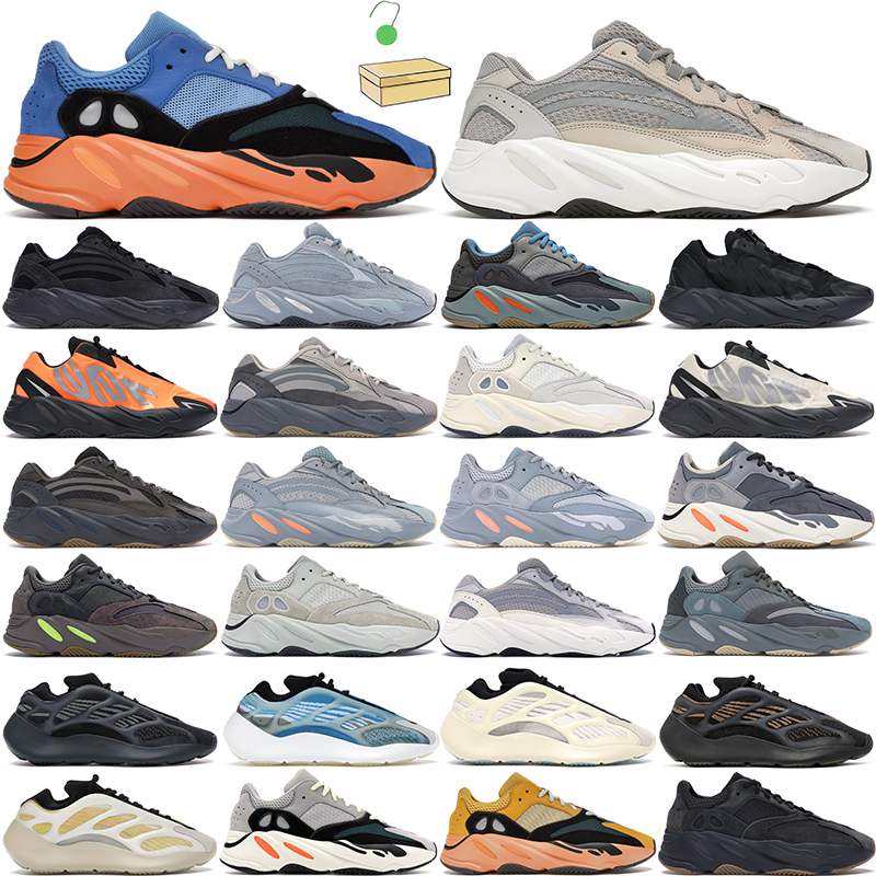 

2022 700 men women running shoes trainers Safflower Azael Alvah Bright Blue Cream Utility Black Phosphor Mauve Grey Teal Bone outdoor sports sneaker