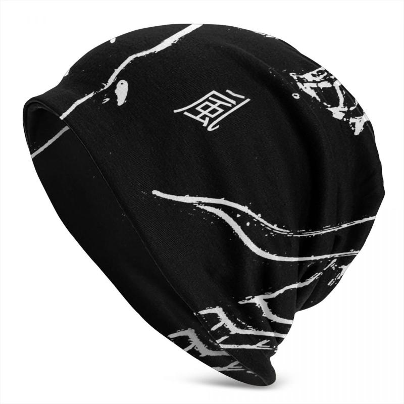 

Berets Sleep Face Men Women's Beanie Hats Castle In The Sky Animated Fantasy Knit Hat Earmuff Bonnet Skullies Beanies, Black