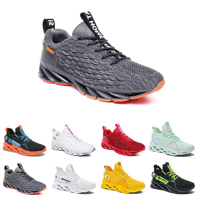 

men women running shoes orange black cream yellow red lemen green wolf grey mens trainers sports sneakers thirty four