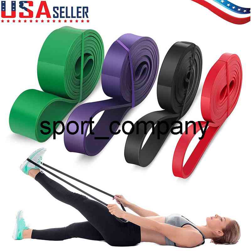 

Latex Elastic Resistance Bands Set Yoga Workout Exercise Fitness Equipment for Home Gym Elastic Booty Bands Exercise Fitness, Yellow