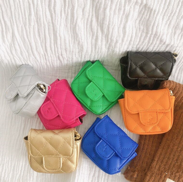 

Mini princess handbag top selling children bag girls purse baby chain bags, Gold