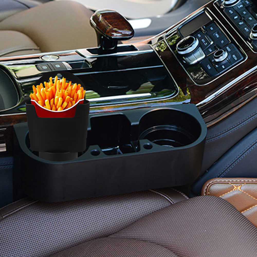 

Car French Fries Holder Travel Eat in the car Food Drink Cup Snacks Box Car-Styling Storage Bucket