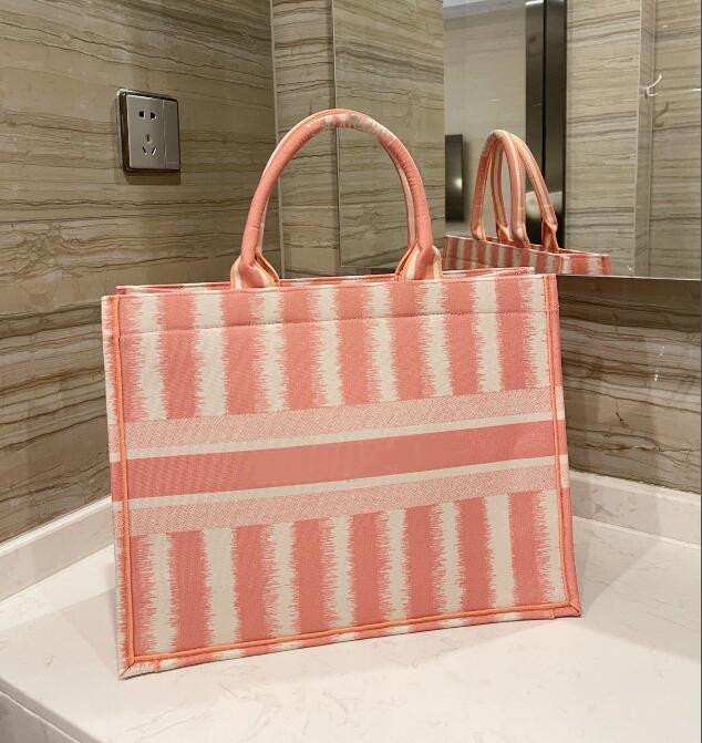 

Designer 2021 Ladies Crossbody Bag Vintage Handbag Plain Classic Letter Cowhide Double Handle Delicate Tote Bags Women Fashion Shoulder Handbags Totes, Pink