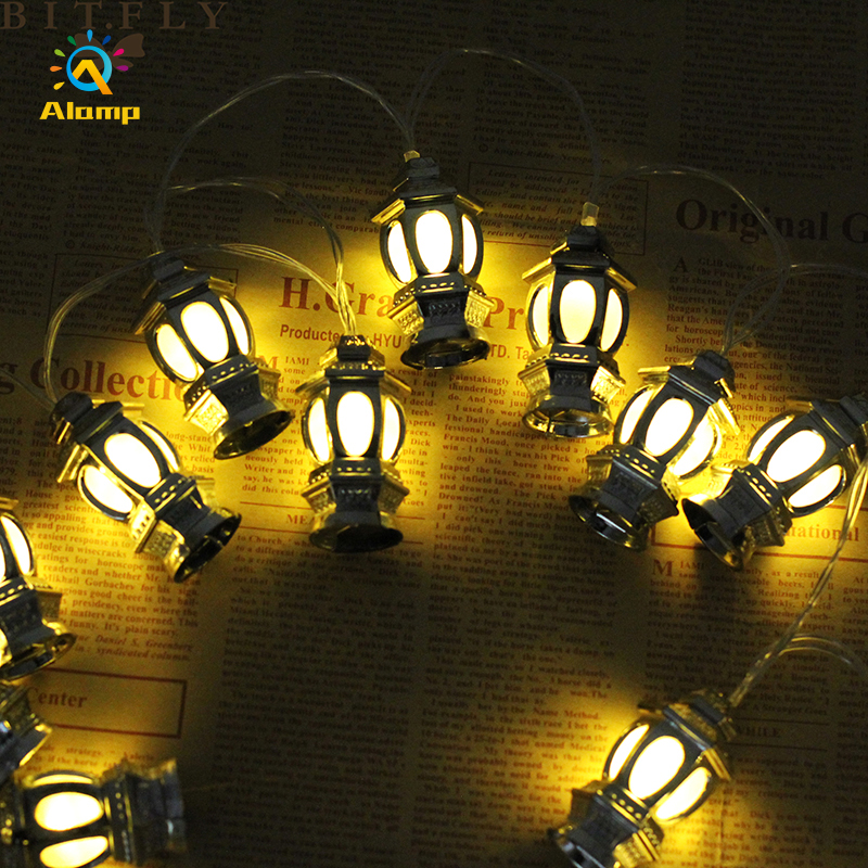 

Moon Star Led Light String Eid Mubarak Decor Muslim Islamic Festival Party DIY Decoration Ramadan Kareem