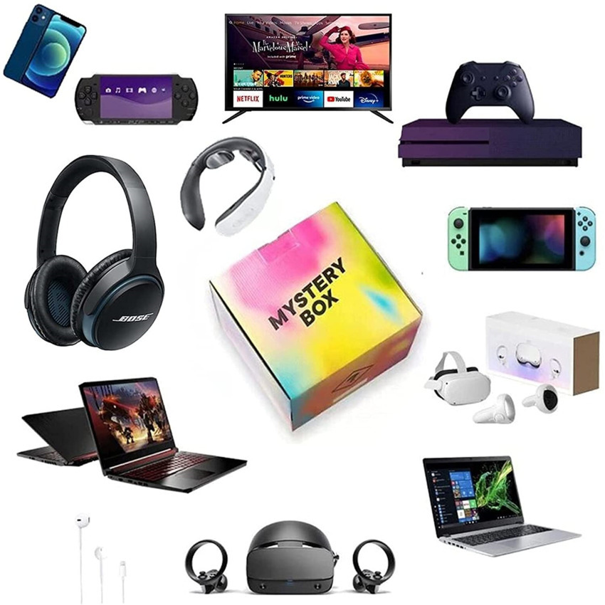 

Mystery Box Electronics, Boxes Random, Birthday Surprise favors , Lucky for Adults Gift, Such As Drones, Smart Watches-R