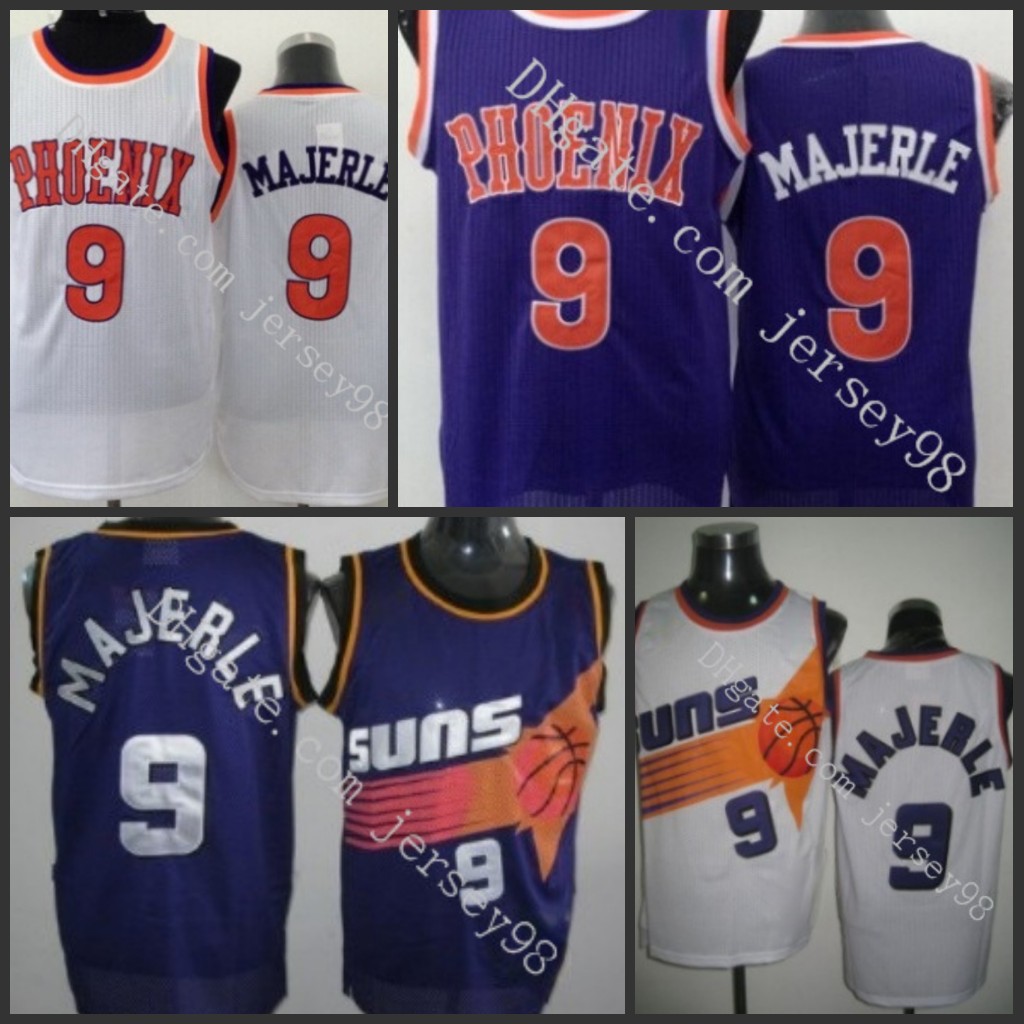 

Phoenix Suns men #9 Dan Majerle retro Basketball Jersey