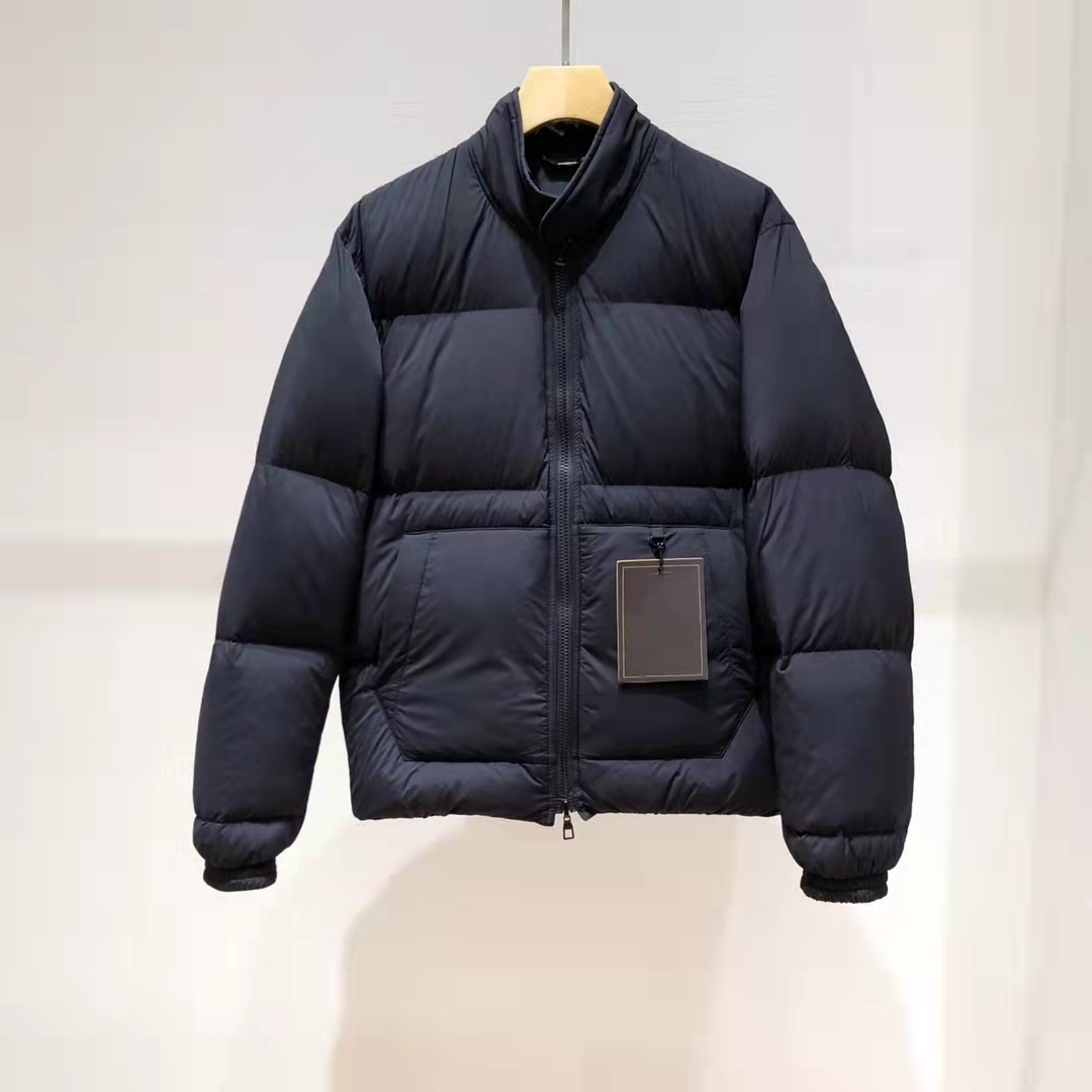 

Fashionable men's down jacket Very high quality Comfortable and warm Letter embroidery US SIZE jackets ~ tops downs caot for Unisex cou, Black;brown