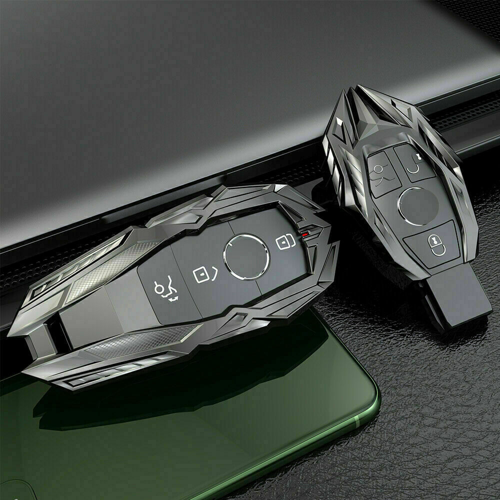 

Key Fob Cover Case Keychain for Mercedes Benz CLA CLS CLK GLK GLA AMG GL ML SLK