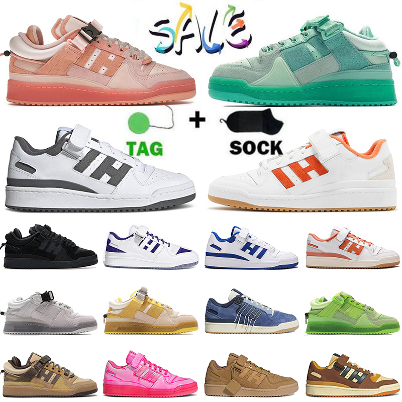 

2022 Top Fashion Mens Womens Casual Shoes Forum Low x Bad Bunny Back to School Fashion Jogging Sports White Crew Green Black Pink Easter Egg Off Forums Sneakers, No#34 suns 36-45