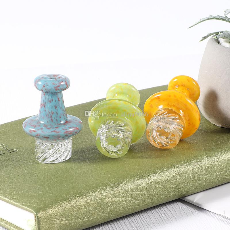 

smoking Cyclone glass UFO carb cap riptide dabber caps for Quartz banger Nails water pipes, dab oil rigs bong