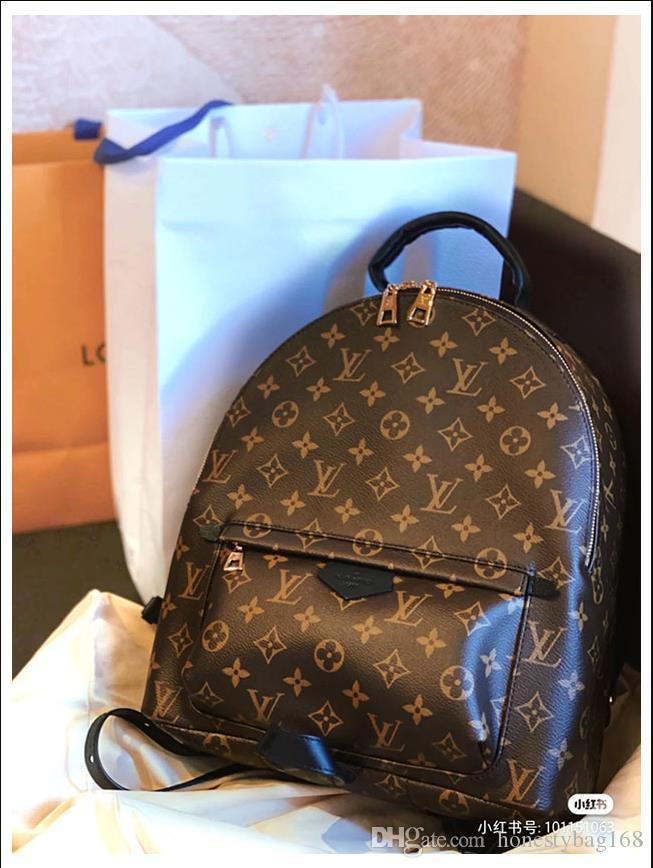 

LVLOUISVITTONYSLVUTTON L-28 New wallet PALM SPRINGS Mini Backpack Women Shcool Bag Luxury Shoulder Bag lady De, Red;black