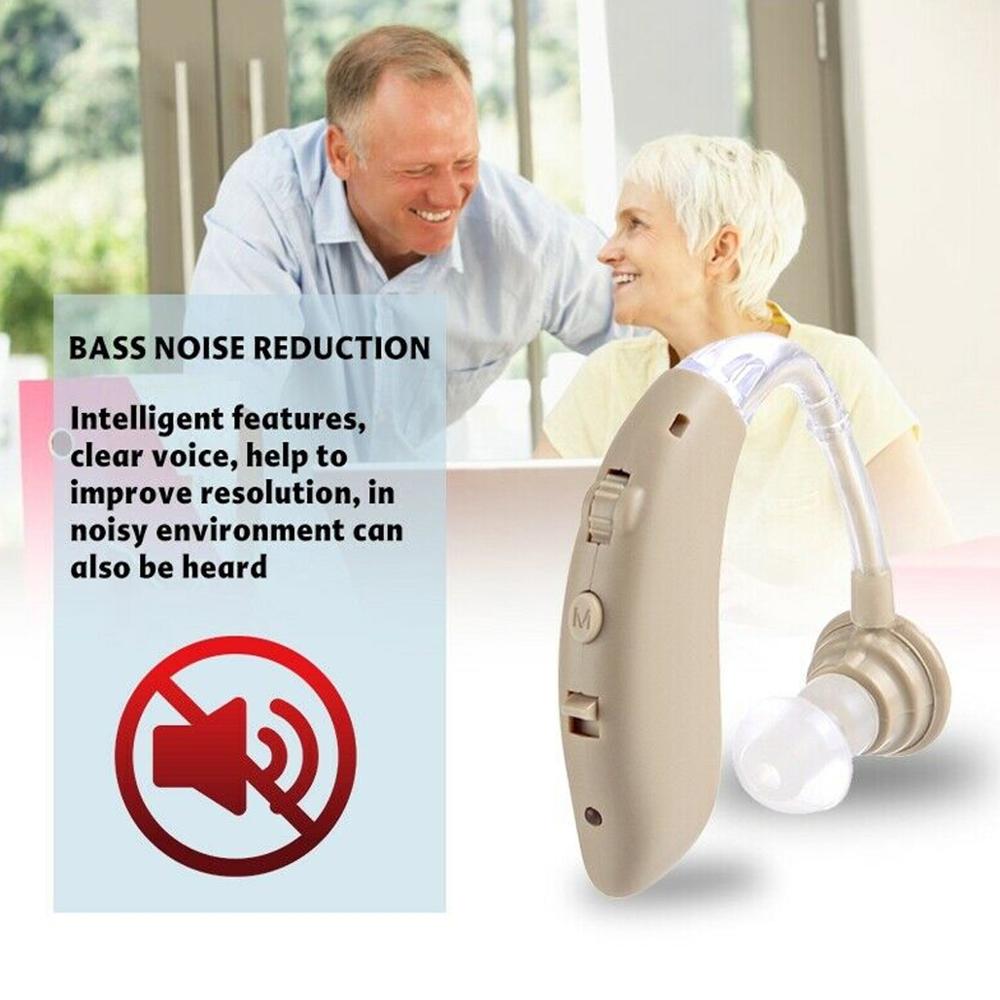 

BTE Rechargeable Hearing Aid Bluetooth Digital Hearing Aids for The Elderly Audifono Hearing Amplifier Adjustable DeviceScouts