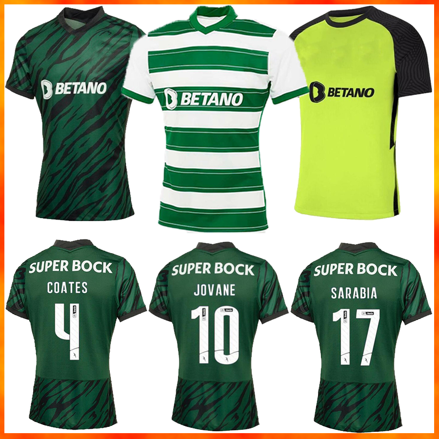 

Sporting CP 21 22 Lisboa soccer jerseys Lisbon Jovane Sarabia Vietto COATES ACUNA home away 3rd 2021 2022 top quality Clube football shirt maillots de foot tops