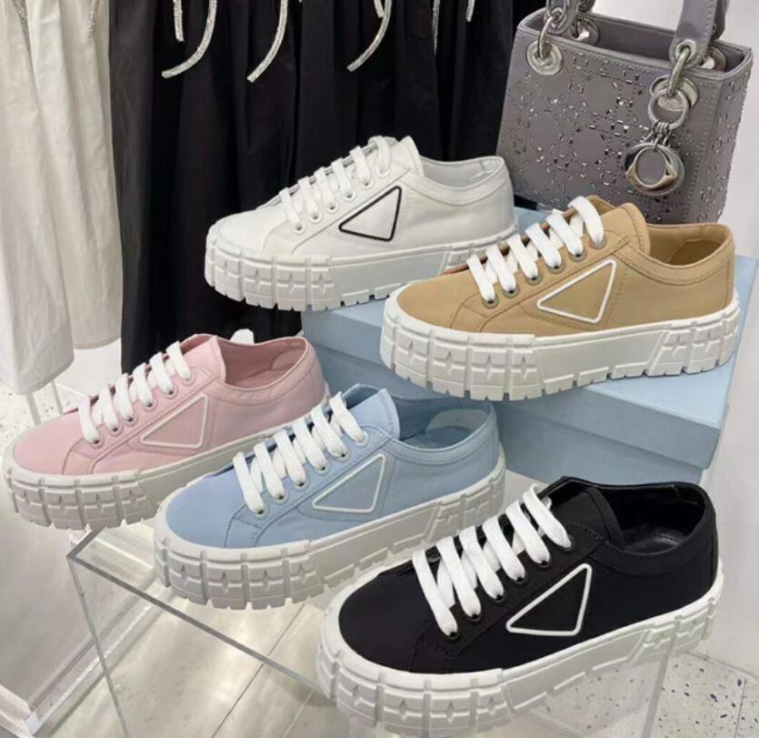 

Luxury Designer Womens Casual Shoes Classic Canvas Sneakers Brand Fashion Ladies Style Trainers Platform Solid Heighten shoe Party dress Trainer size with 35-40, Blue